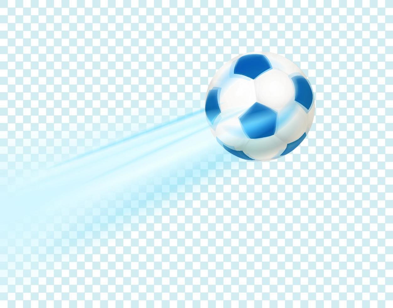 Realistic soccer ball vector