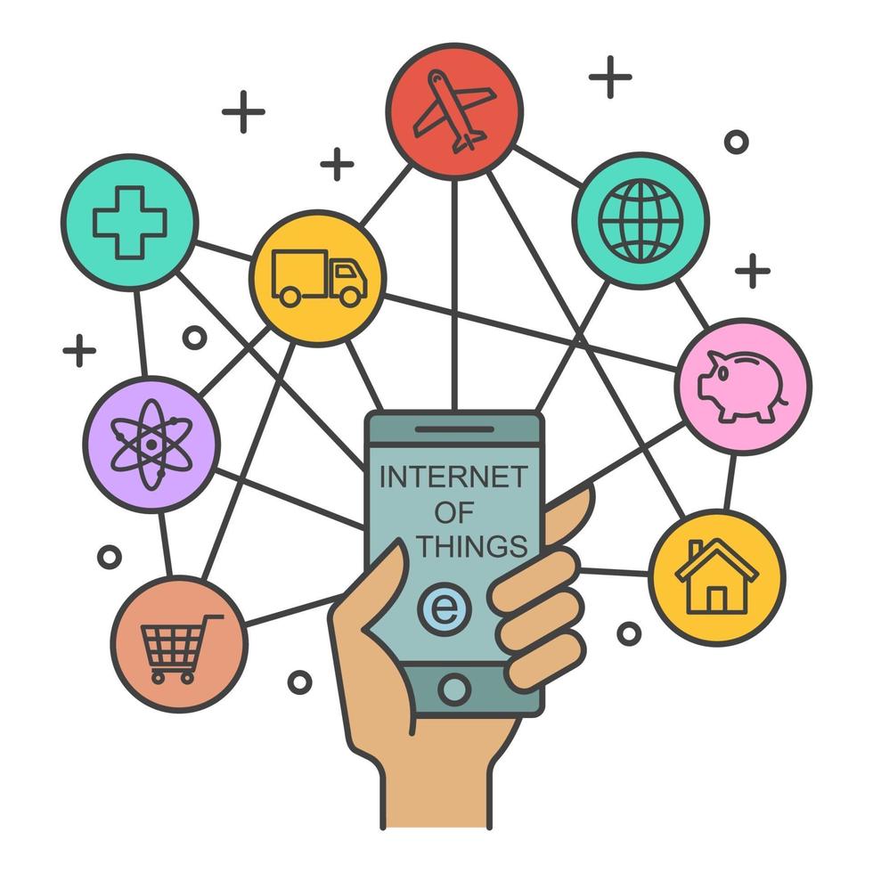 internet of things vector