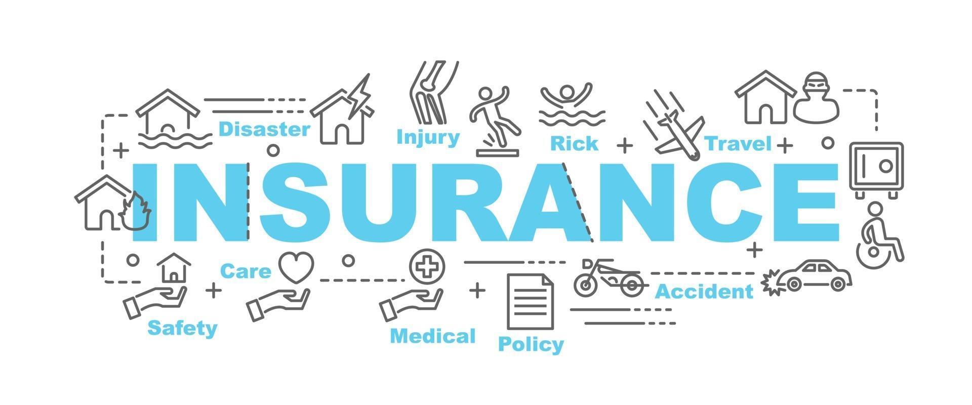 insurance vector banner