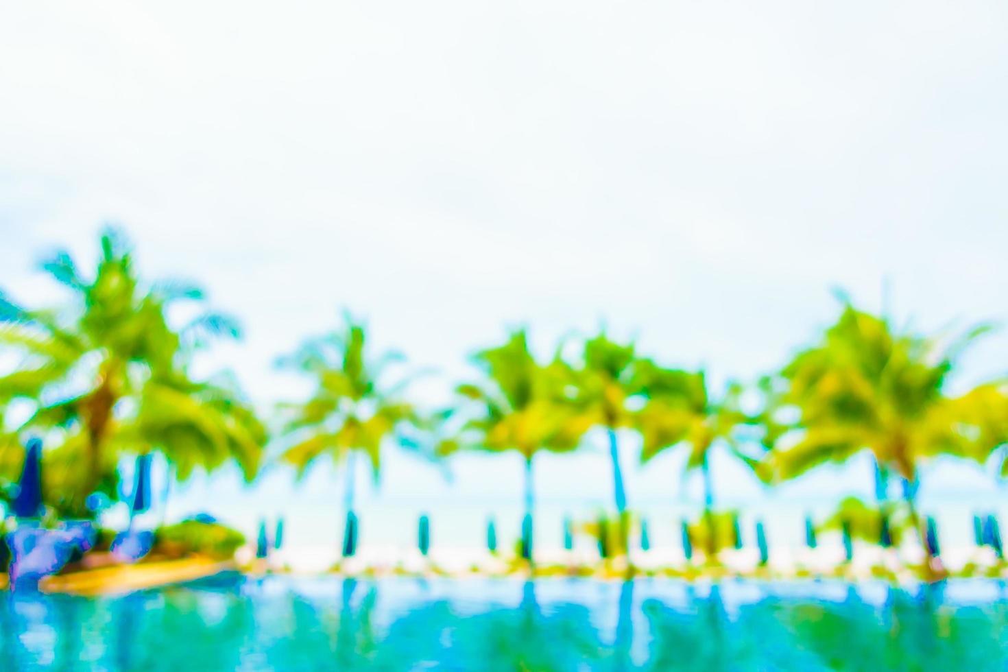 Abstract blur pool photo