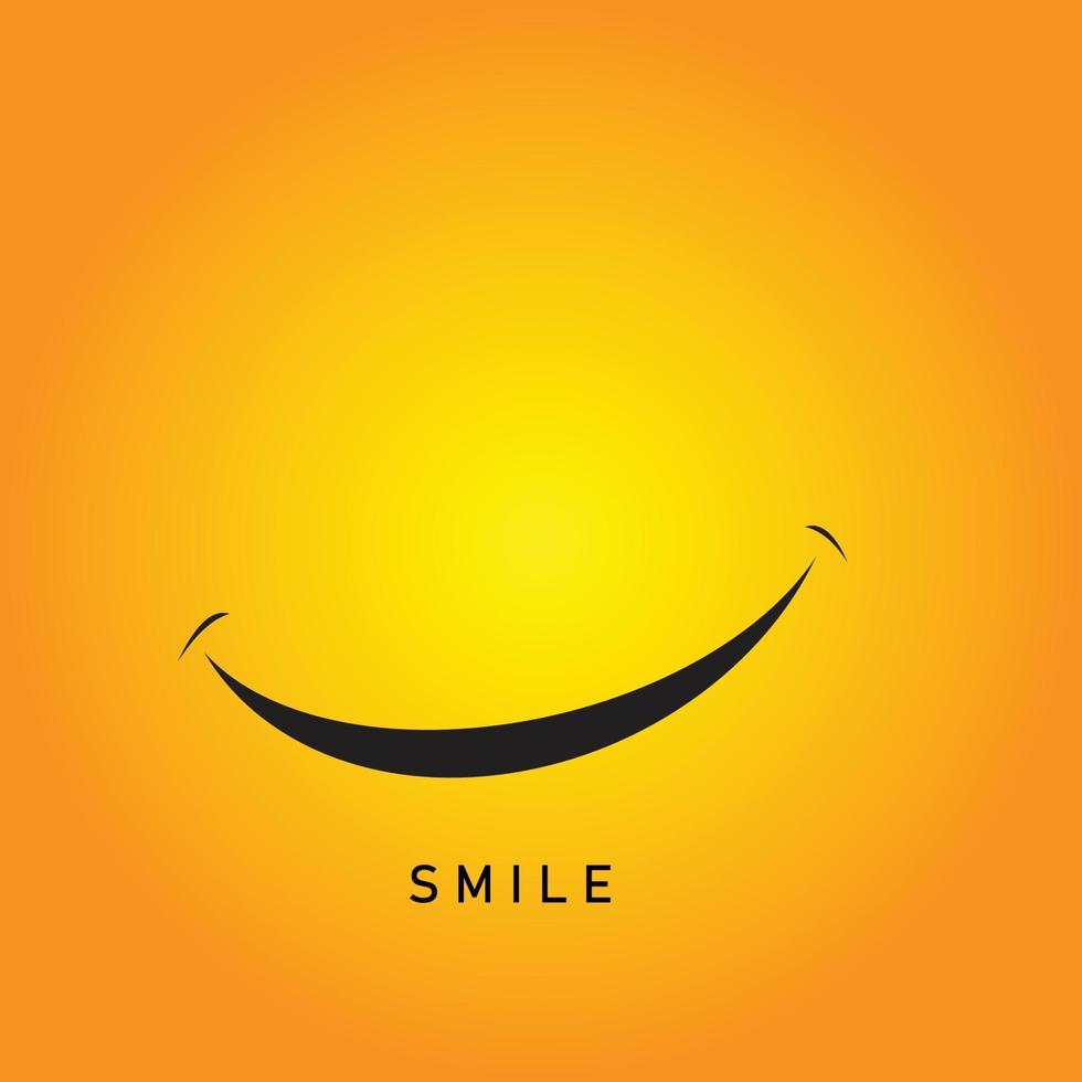 Smile icon Logo Vector Template Design