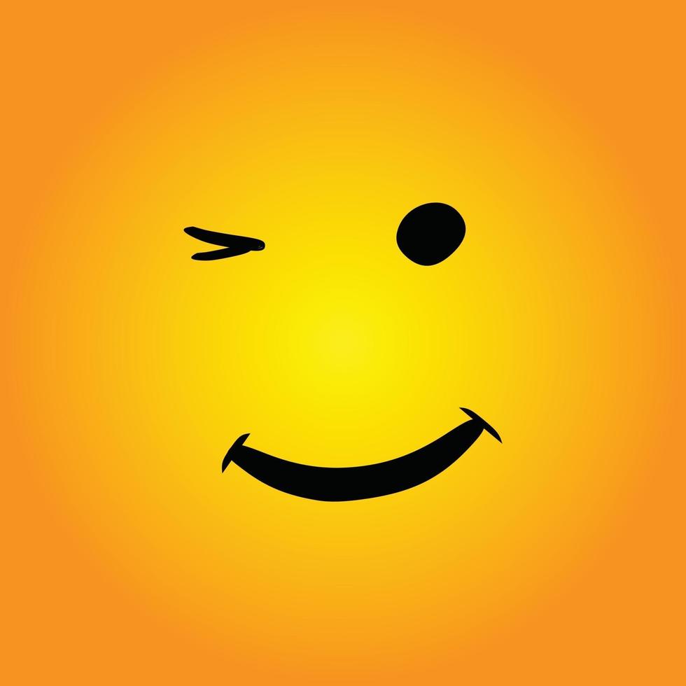 diseño de plantilla de vector de logotipo de icono de sonrisa