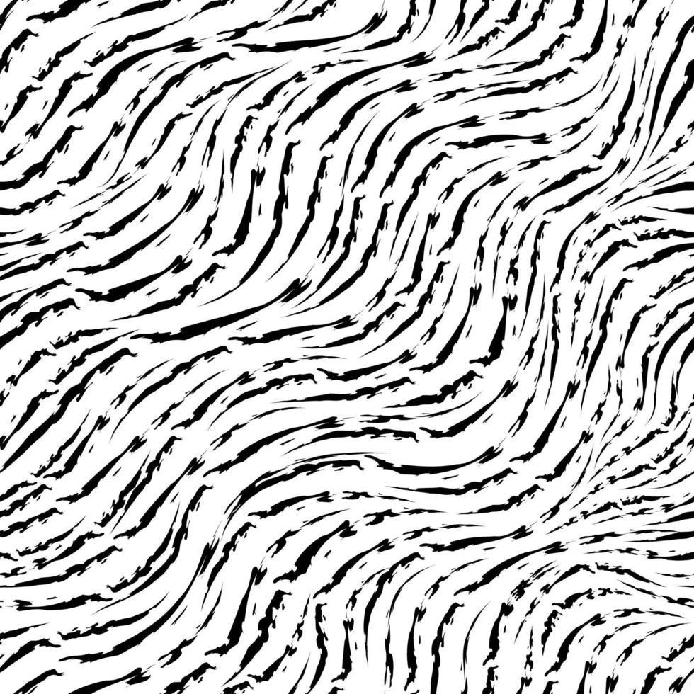 patrón de vector transparente de líneas rasgadas sobre un fondo blanco. impresión monocromática.