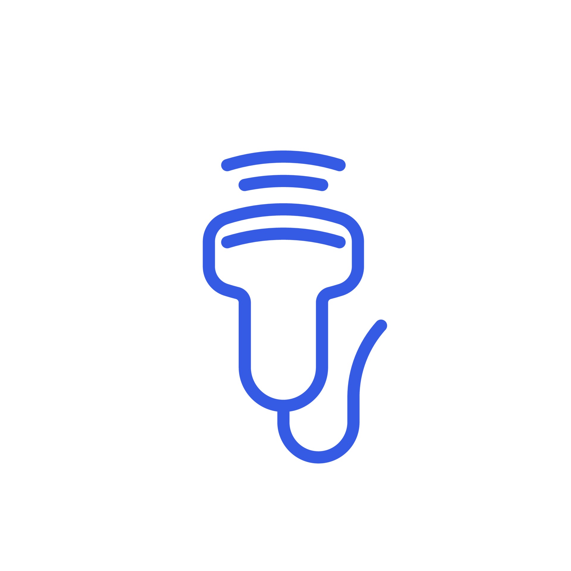 ultrasound, sonography line icon on white 2237895 Vector Art at Vecteezy