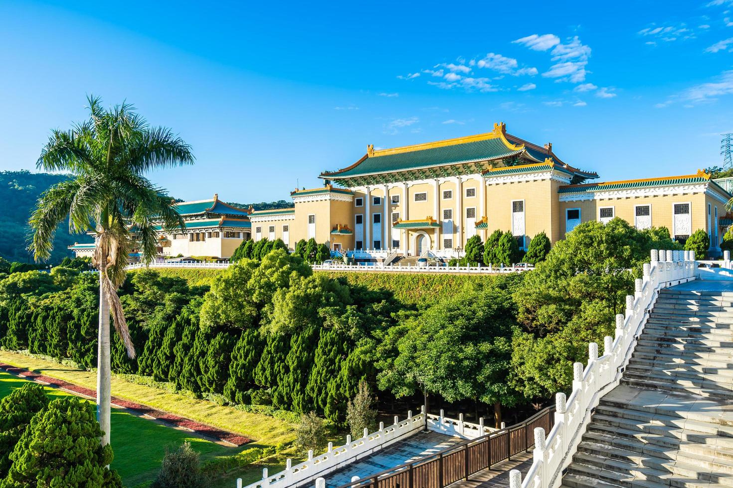 museo del palacio nacional de taipei en taiwán foto