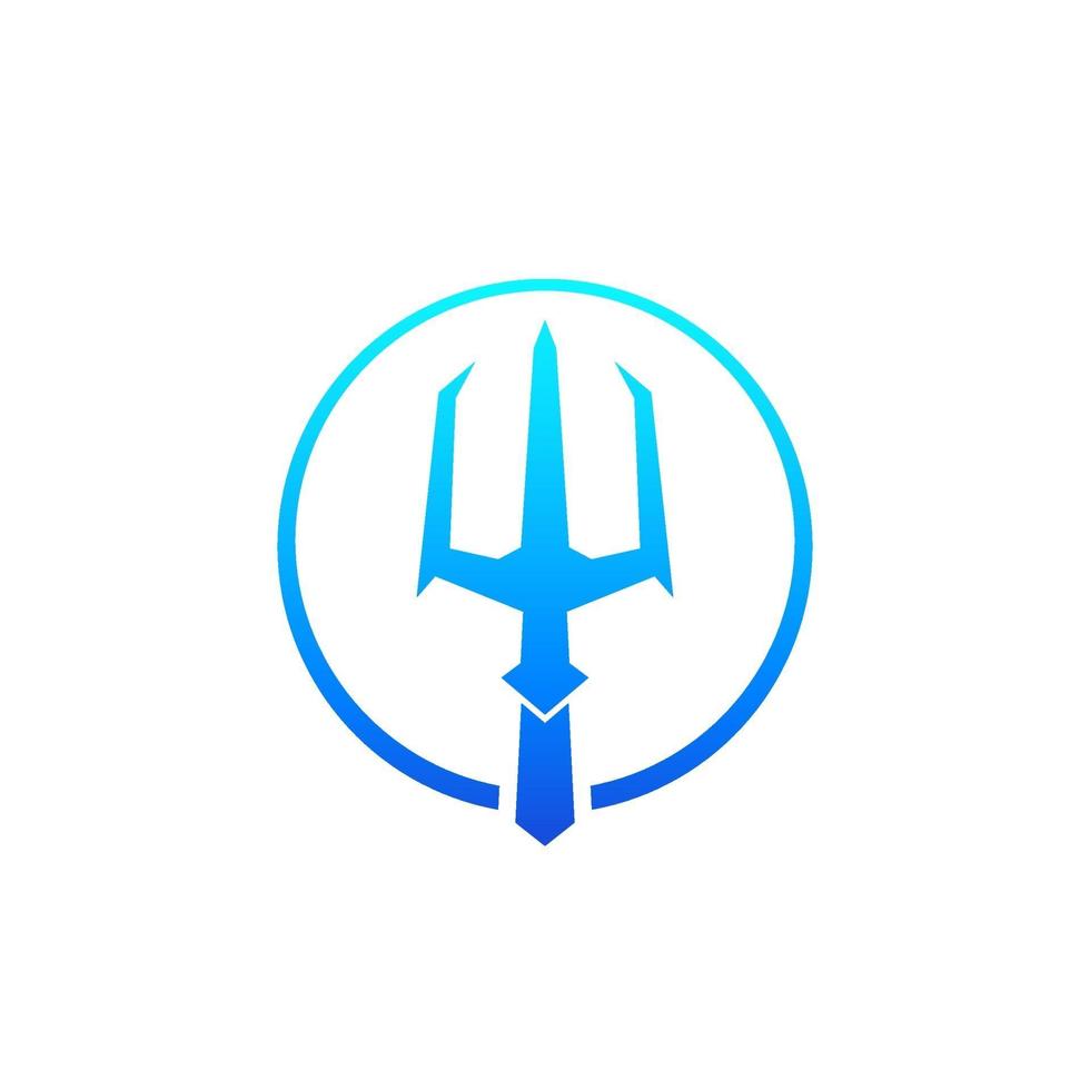 trident, vector logo