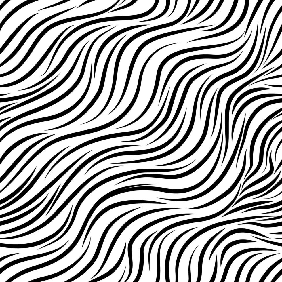 Seamless vector pattern of diagonal smooth stripes. Monochromatic texture for fabric or wrapping.