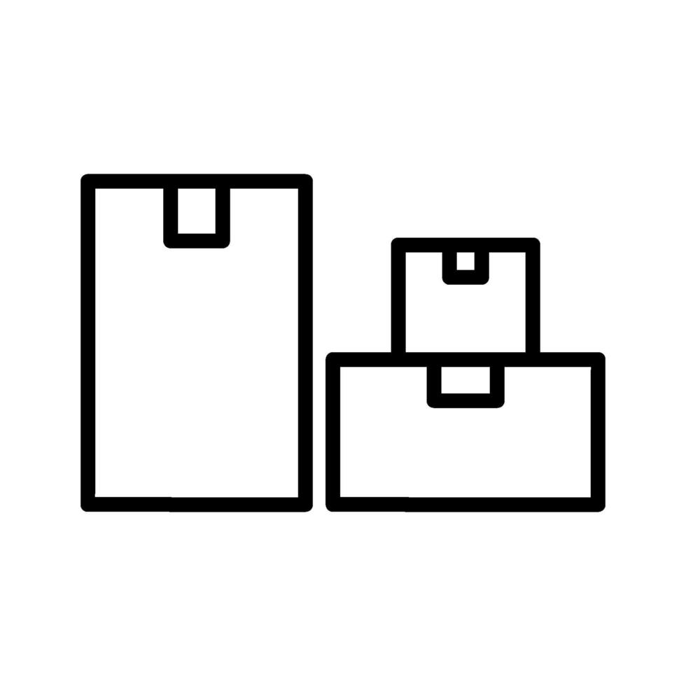 Boxes Vector Icon