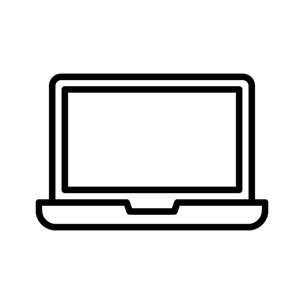 icono de vector de laptop