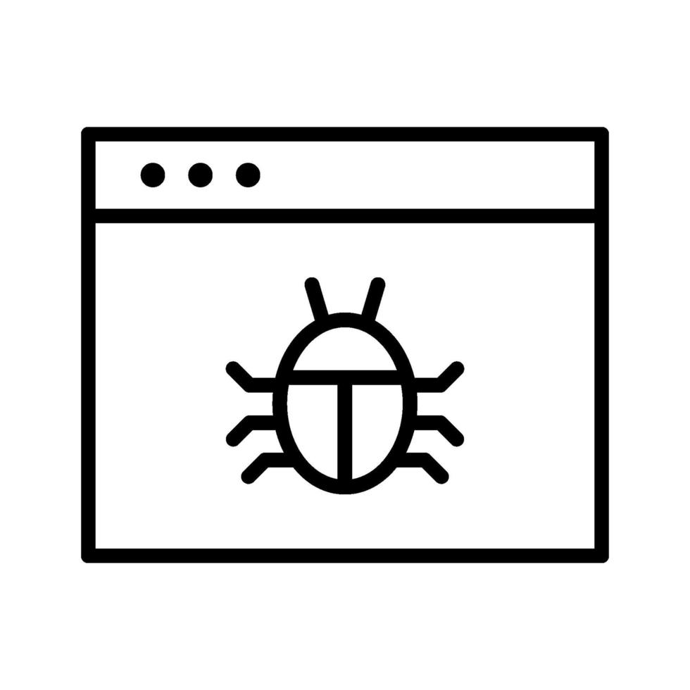 Malware Vector Icon