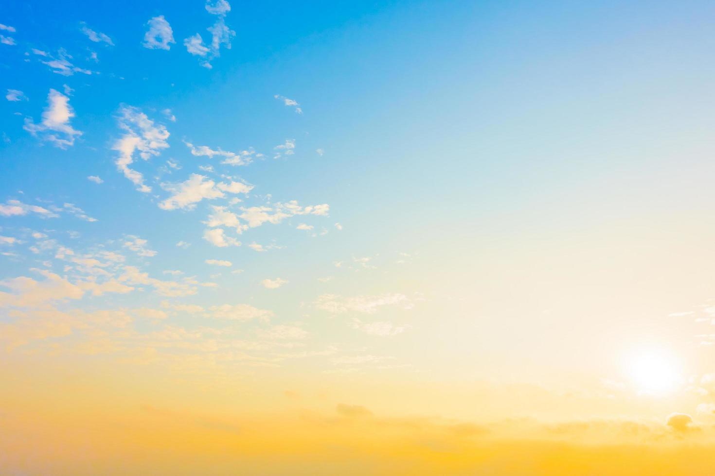 Vintage cloud on sky background photo