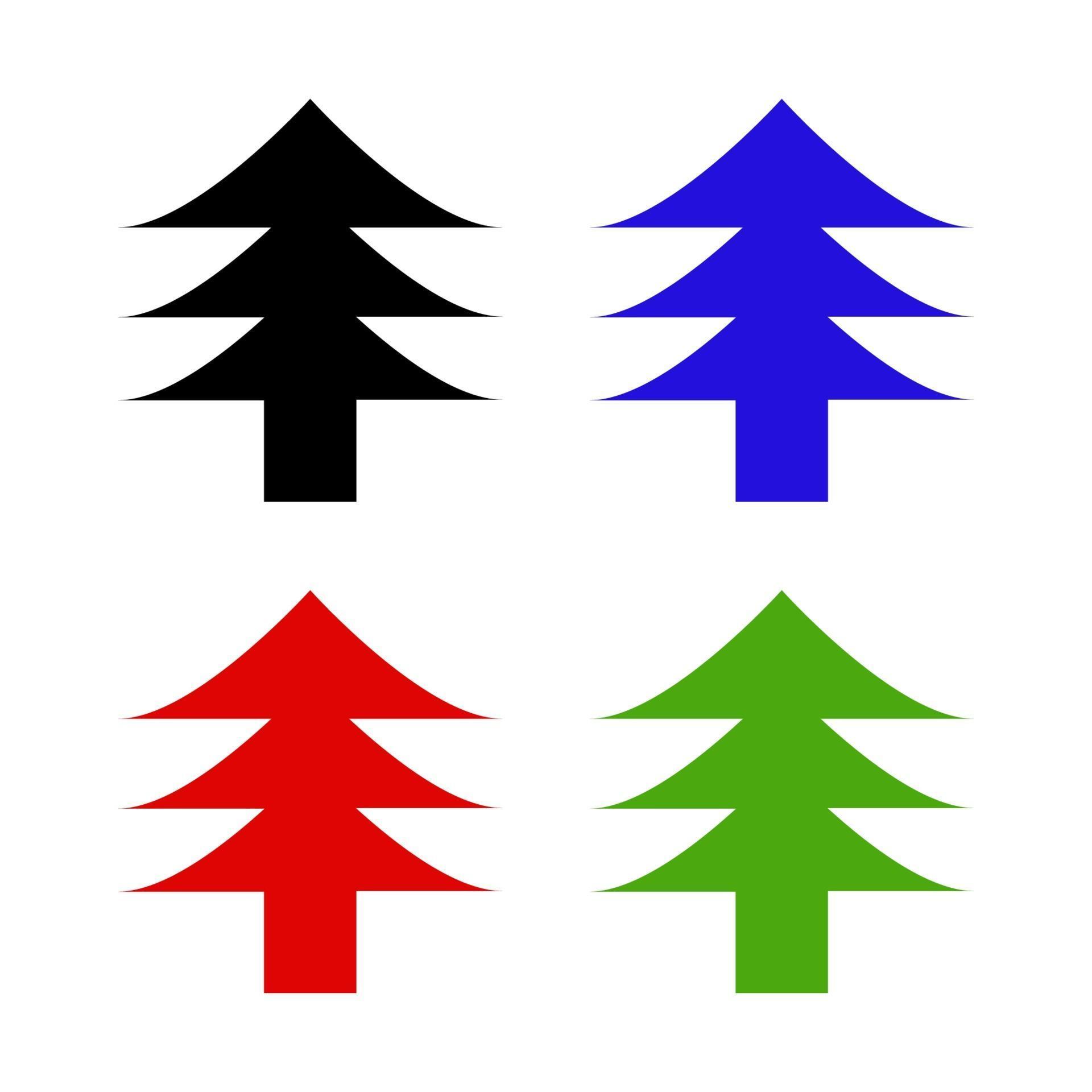 Tree Icon On White Background 2238837 - Download Free Vectors, Clipart