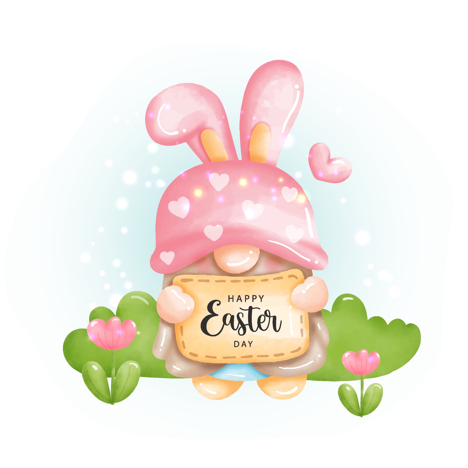 Easter Egg Hunt Gnome Pastel Spring Bunny Ears Rabbit Cute Poster for Sale  by funnytshirtemp  Redbubble