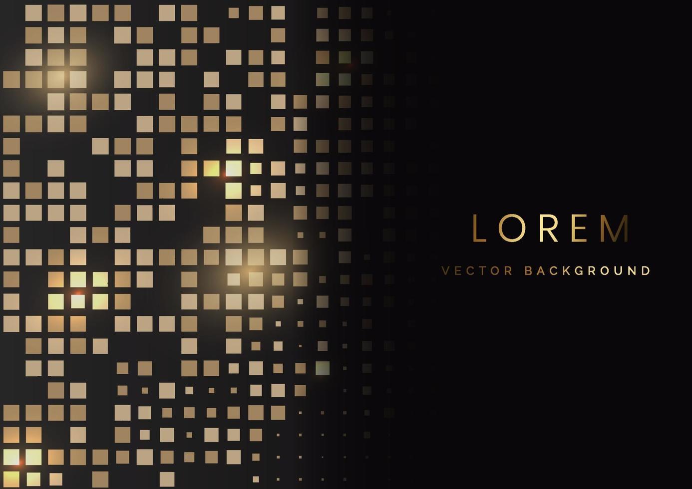 Abstract template luxury premium background with luxury square pattern and lighting. vector