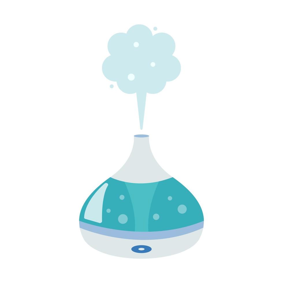 Humidifier, home or office equipment. Vector flat image in cartoon style on a white background
