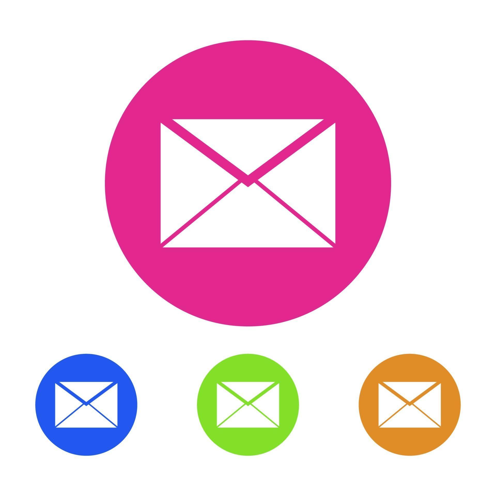 Message Icon On Background 2242307 Vector Art at Vecteezy