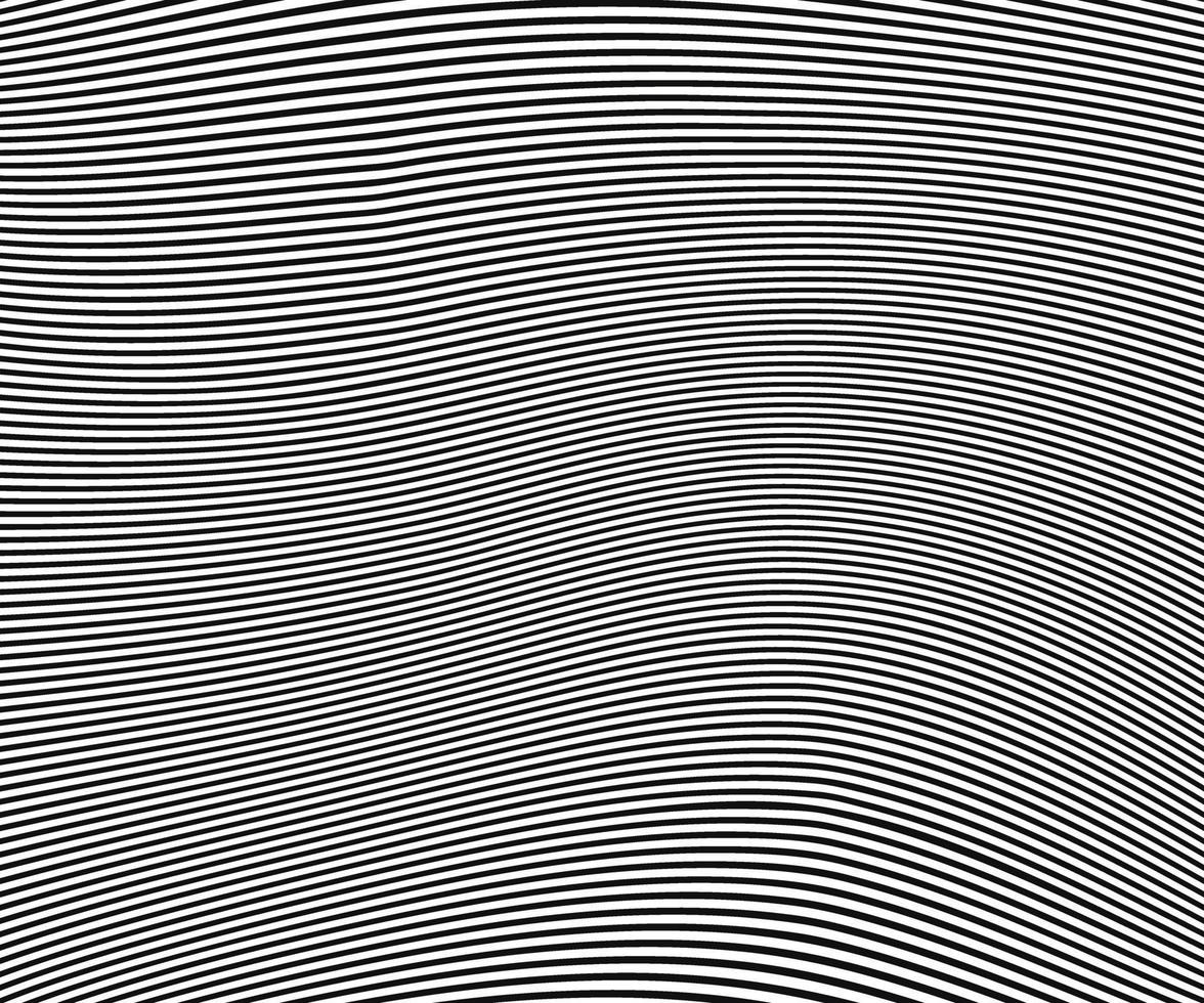 Abstract warped Diagonal Striped Background. Vector curved twisted slanting, waved lines texture. Brand new style for your business design.