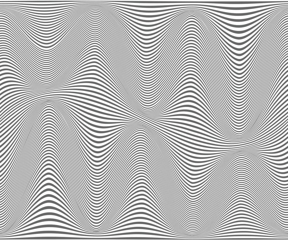 Fondo de rayas onduladas - textura simple para su diseño. vector eps10