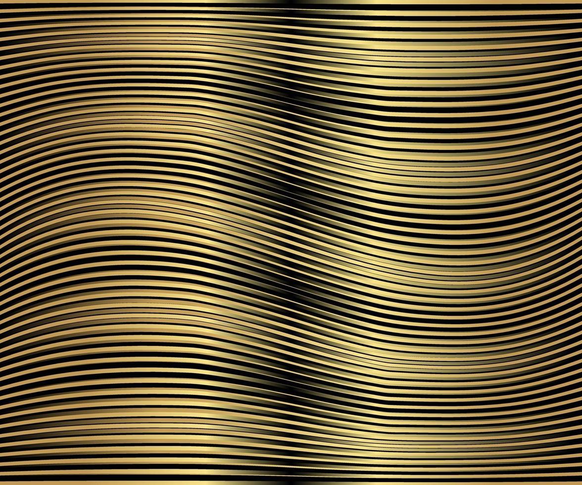 Fondo de línea de onda de lujo de oro abstracto - textura simple para su diseño. fondo degradado. decoración moderna para sitios web, carteles, pancartas, vector eps10