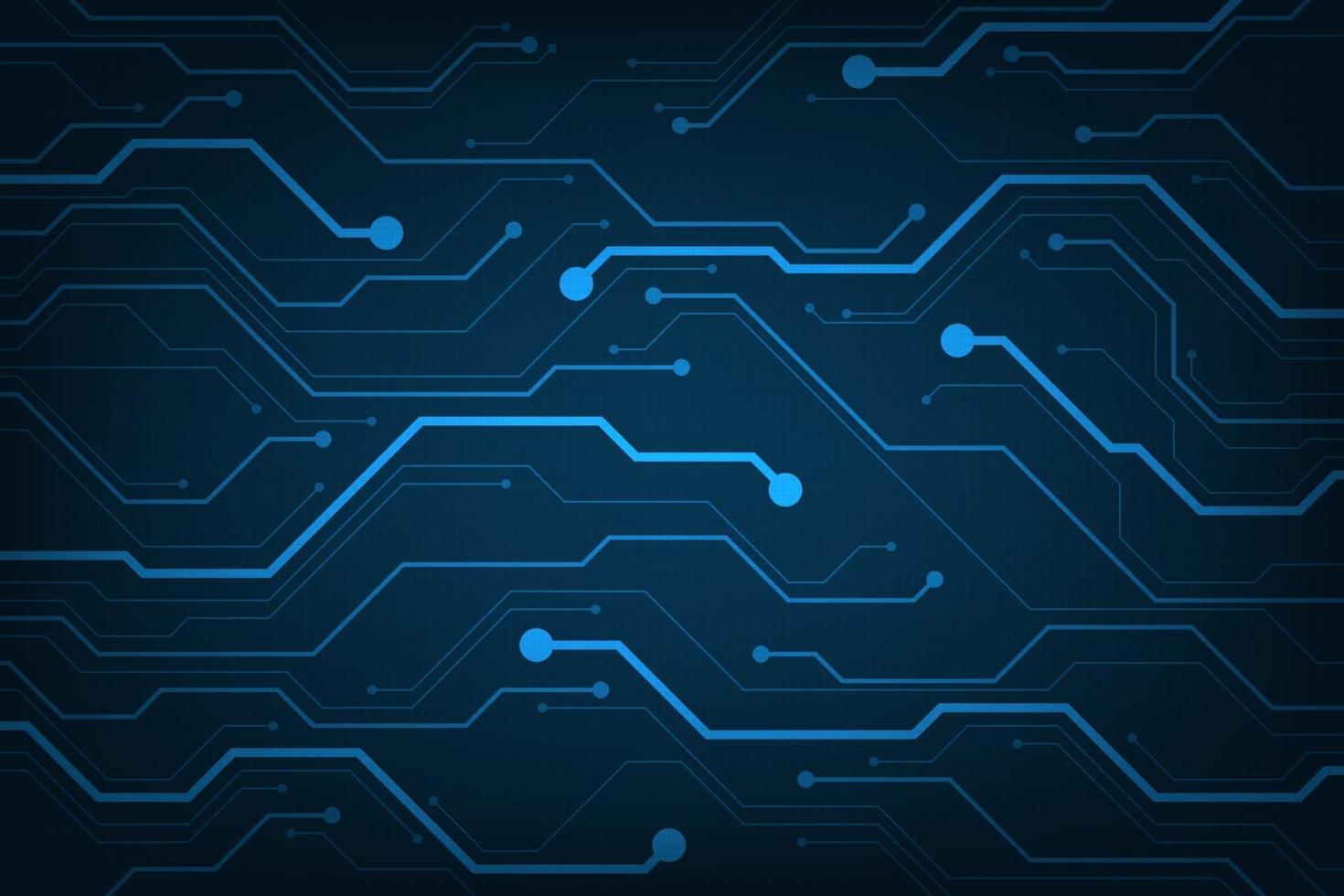 Design in the concept of electronic circuit boards. vector