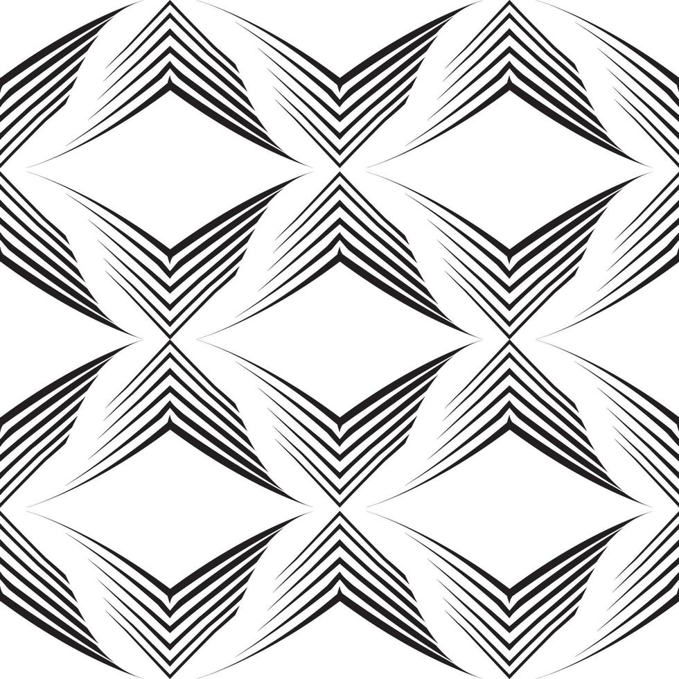 Seamless vector pattern of uneven lines in the form of corners.