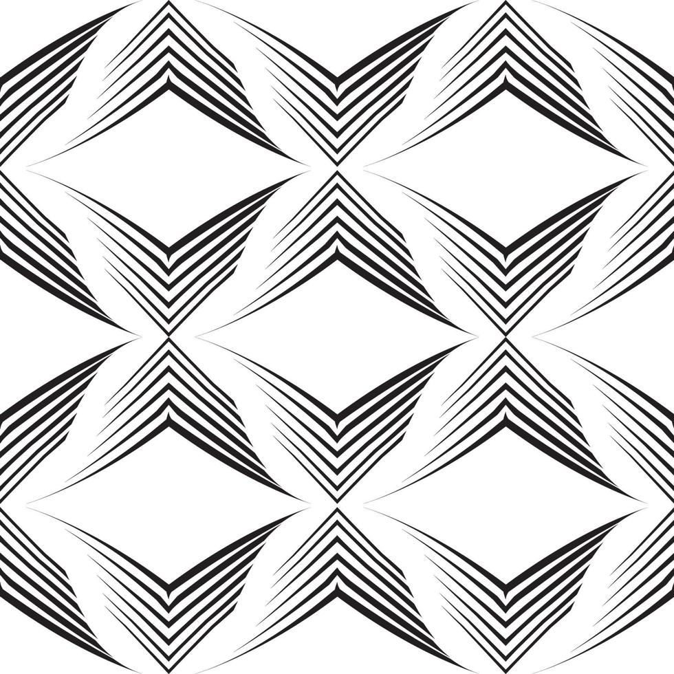 Seamless vector pattern of uneven lines in the form of corners.