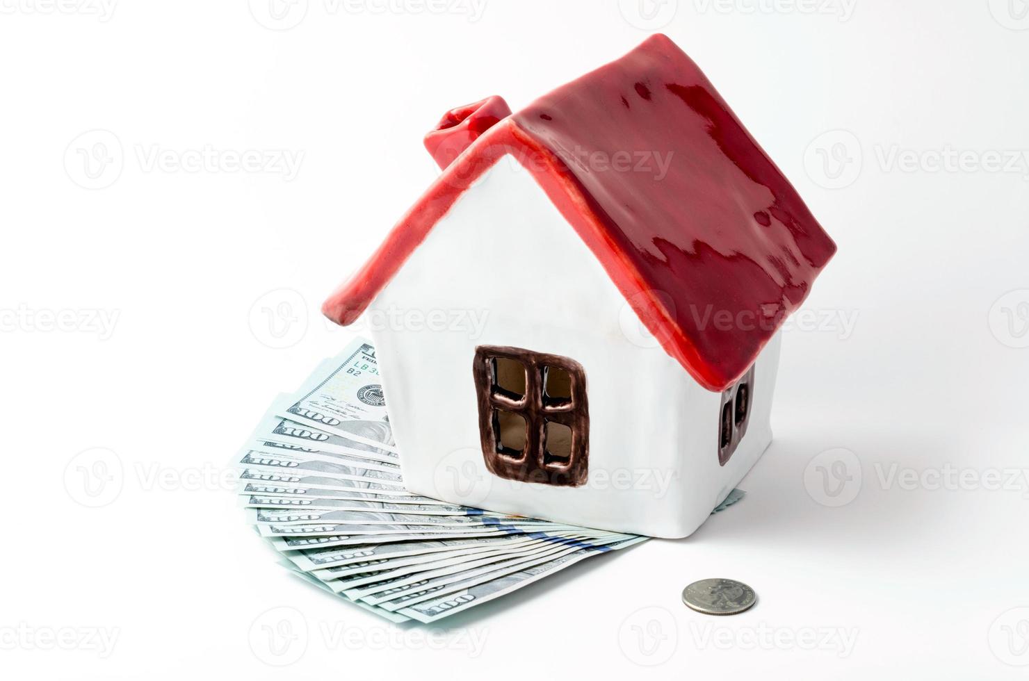 House with money photo