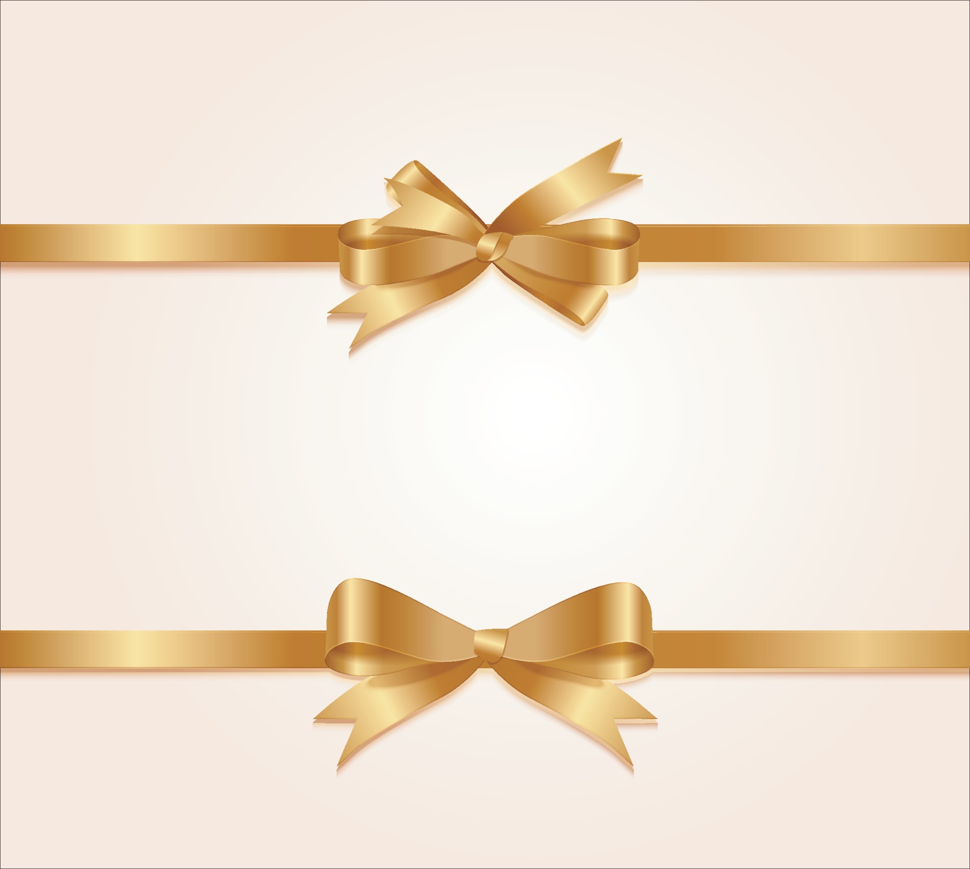 Golden ribbon isolated on white background. 2243586 Vector Art at Vecteezy