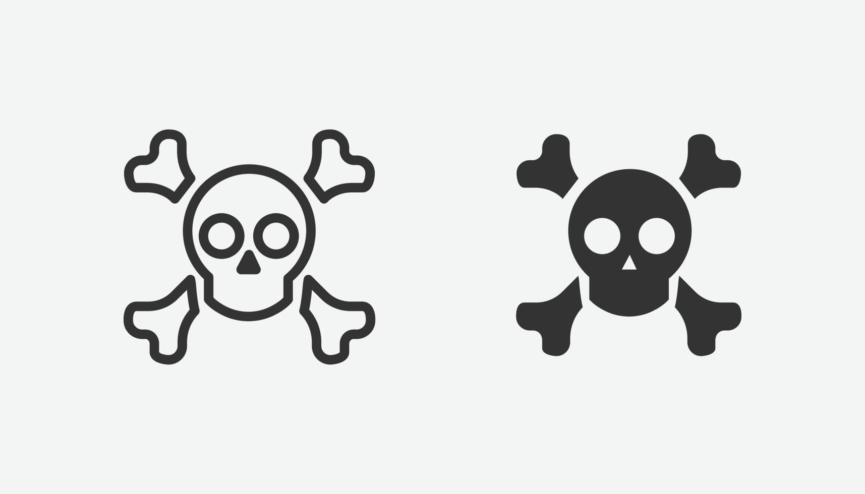 set of danger icons. attention symbol isolated vector