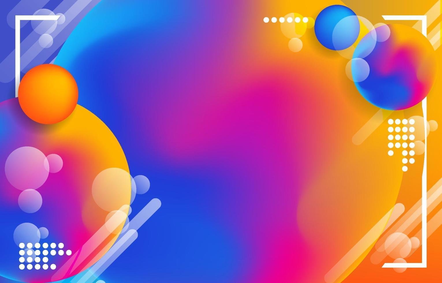 Abstract Modern Colorful Background vector