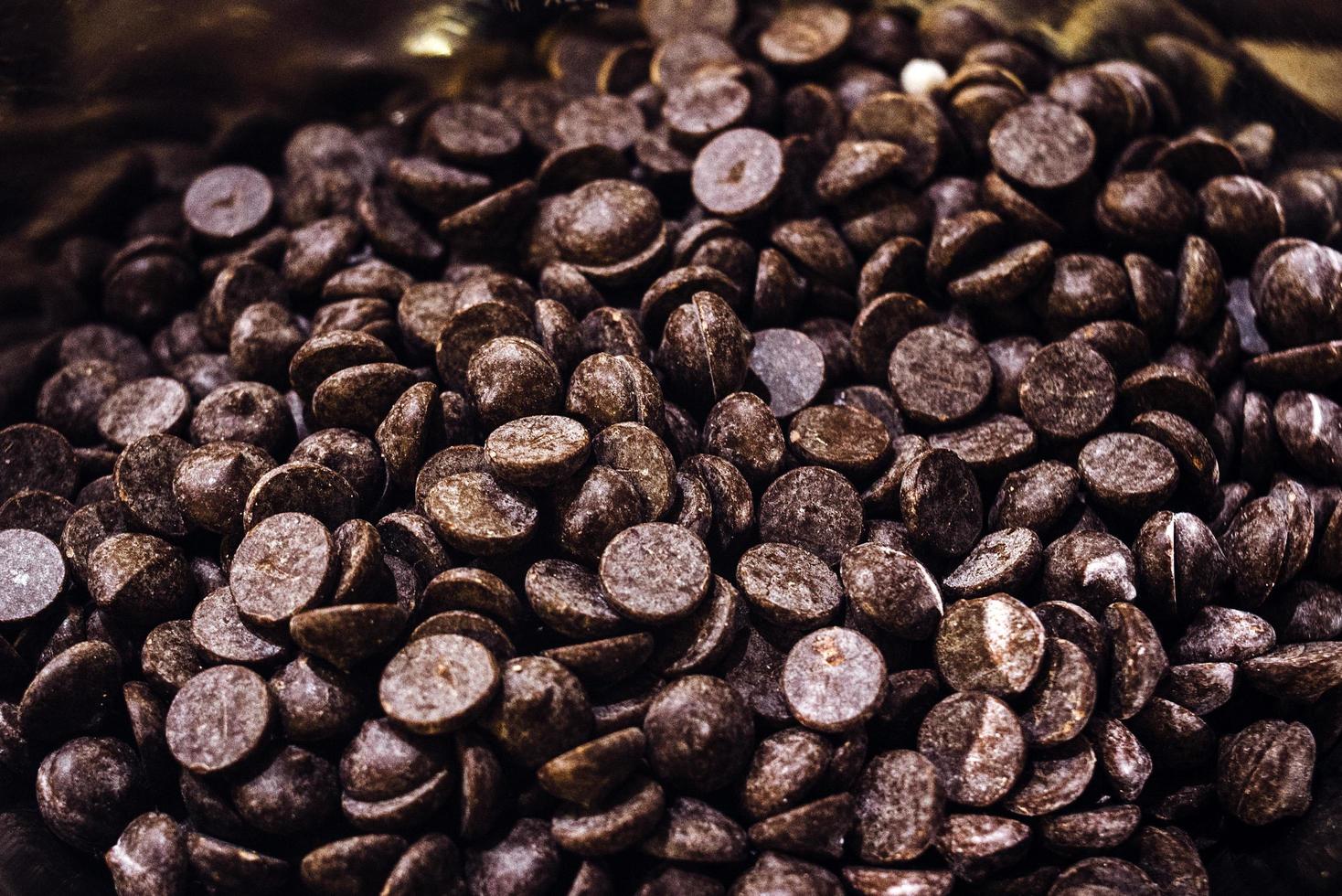 Close-up of chocolate chips photo