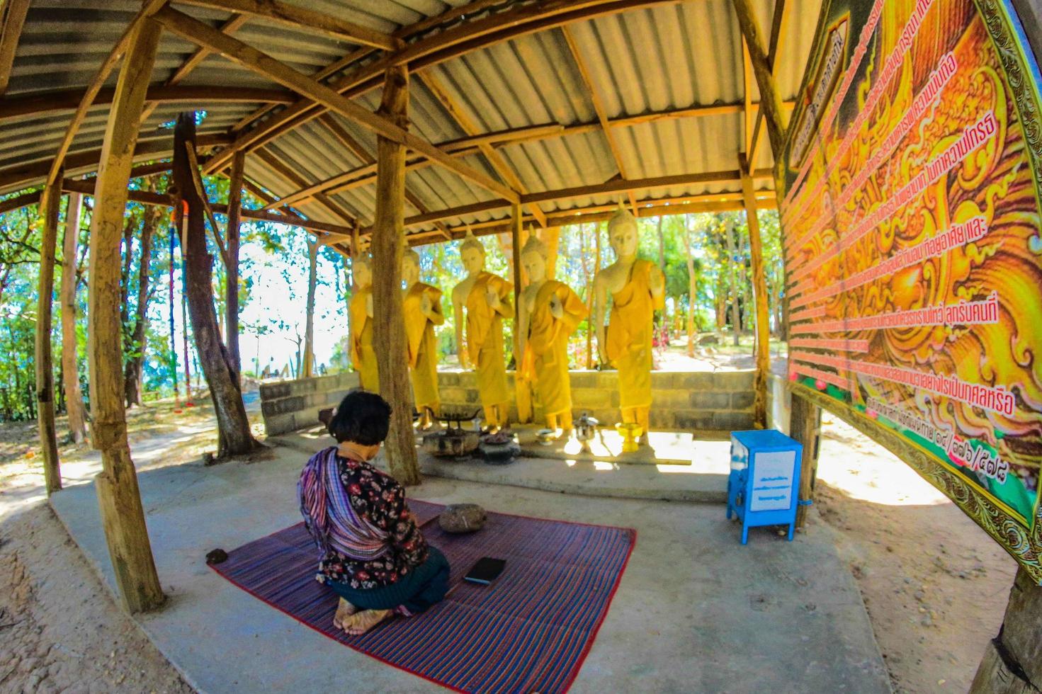 Sakon Nakhon, Thailand 2016- Phra That Phupek temple photo