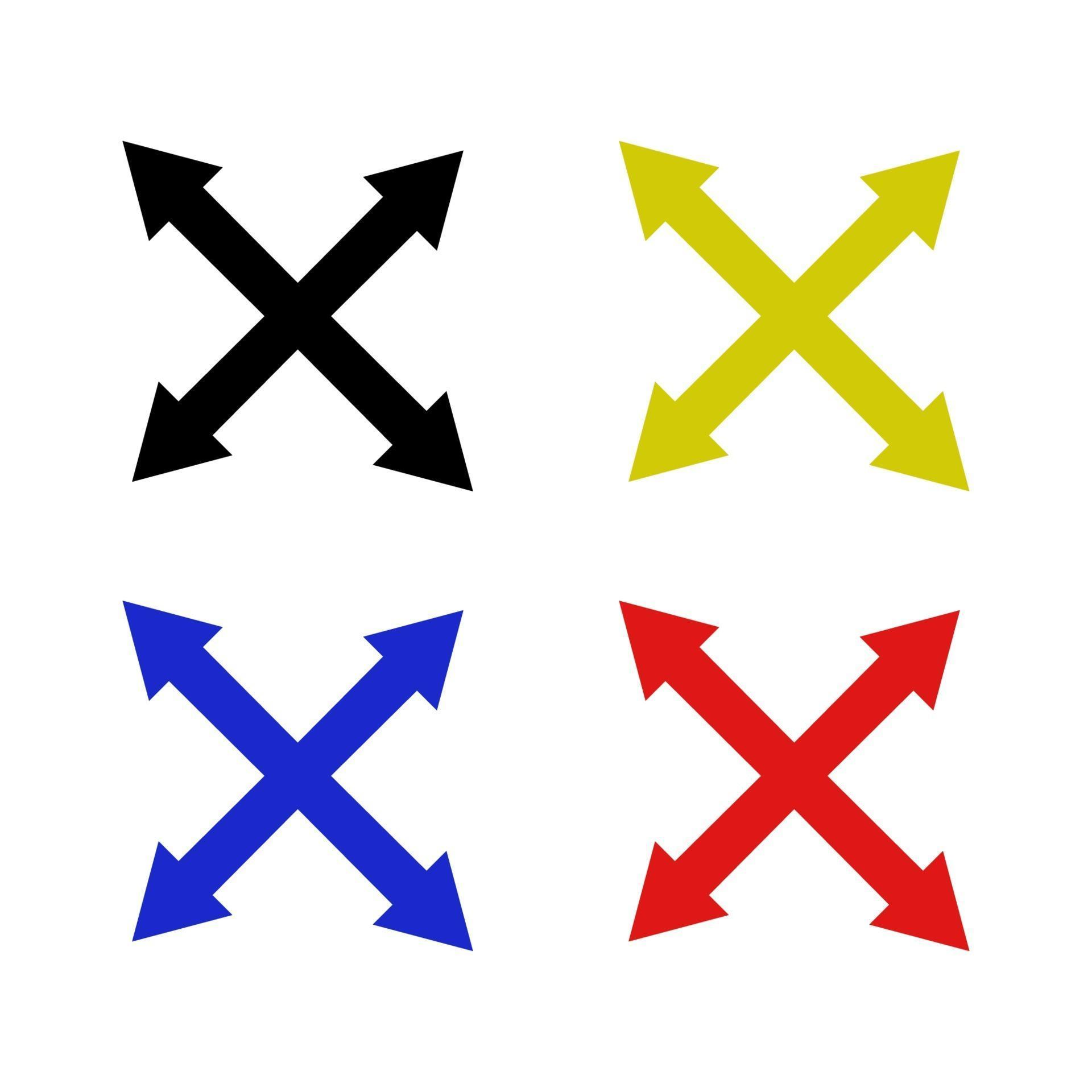 Arrow Icon On White Background 2245293 Vector Art at Vecteezy
