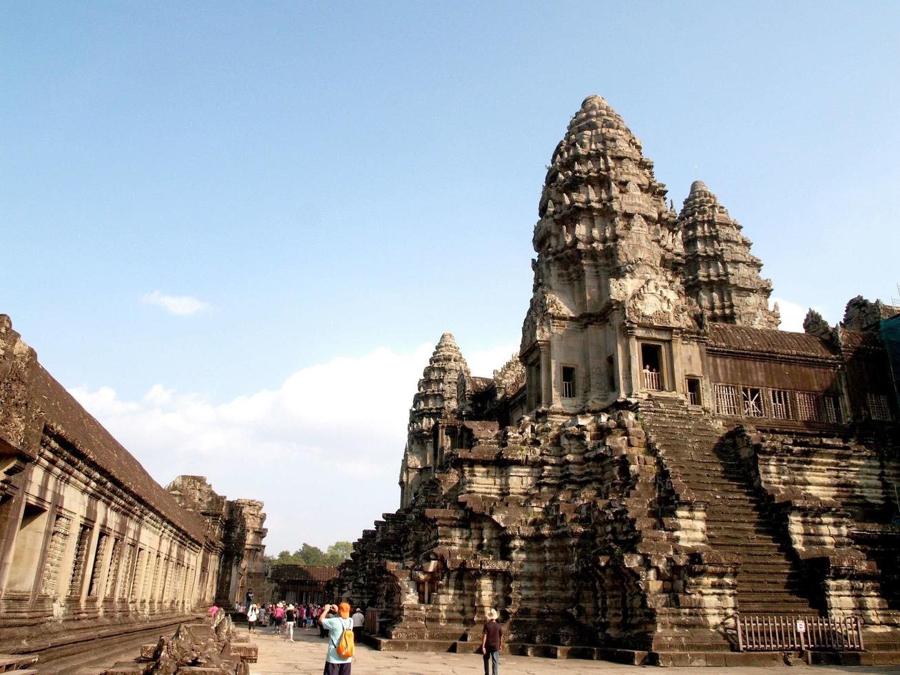 Cambodia 2010- Angkor Wat stone temple photo