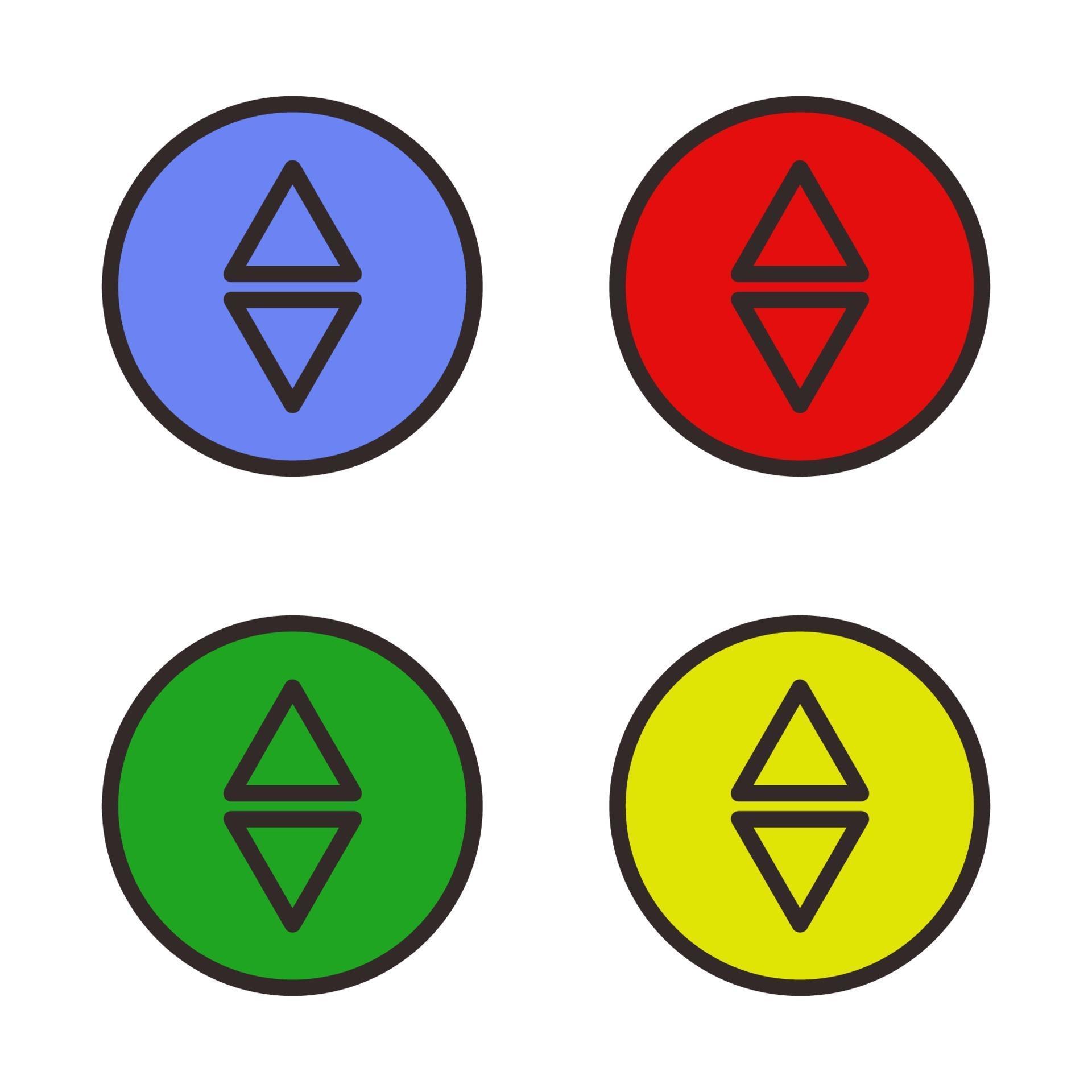 Arrow Icon On White Background 2245398 Vector Art at Vecteezy