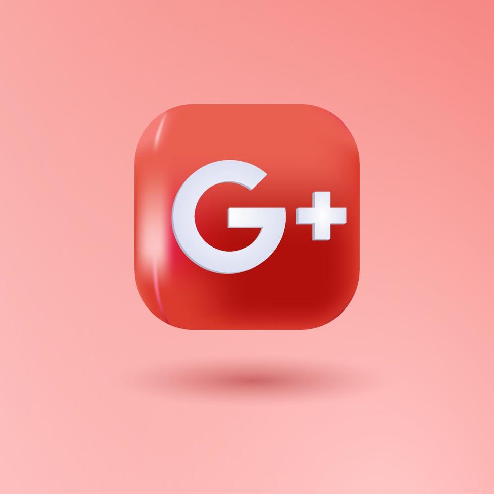 Google 3d icon vector