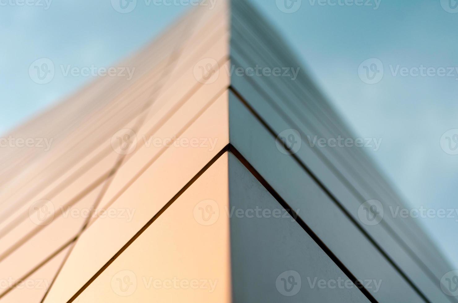 Close-up of a modern building wall photo