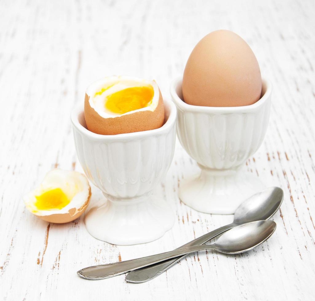 desayuno con huevos foto