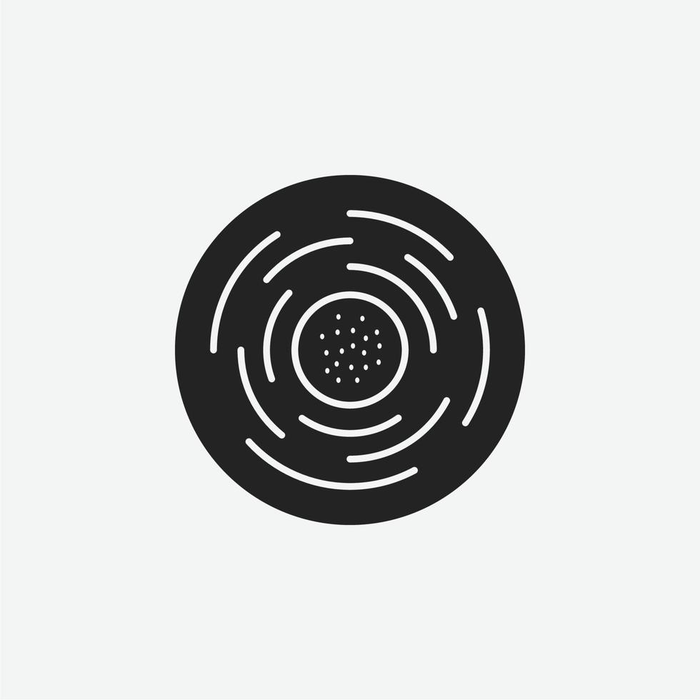 Gogal icon. Novruz traditional pastry vector icon