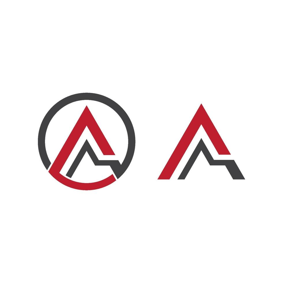 Letter a logo images vector