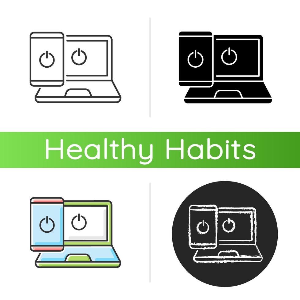 Going offline icon vector