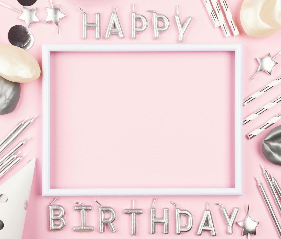 Pink Background Happy Birthday gambar ke 4