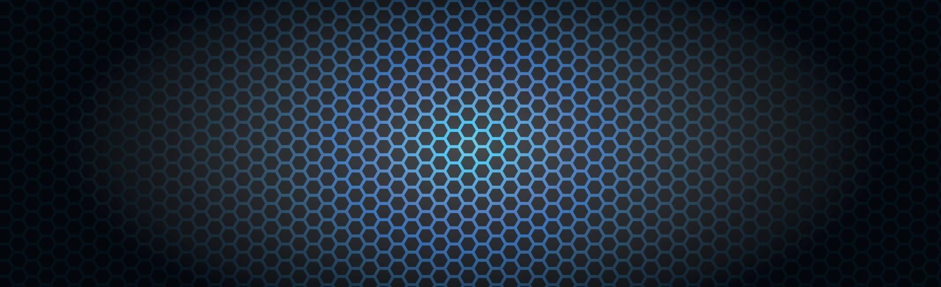 Blue perforated iron with white reflections vector