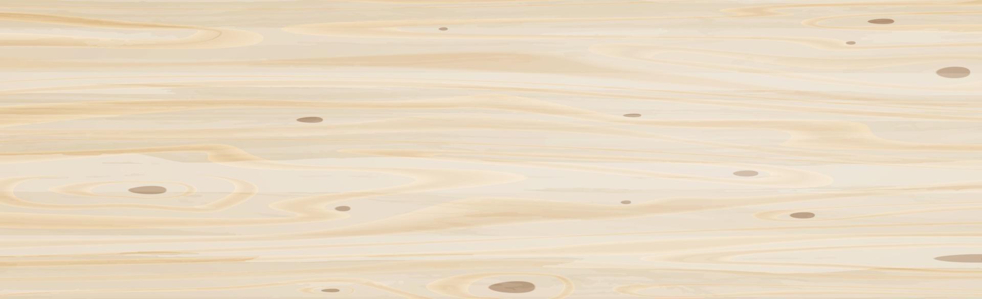 Realistic large sheet of light plywood, wood texture - Vector