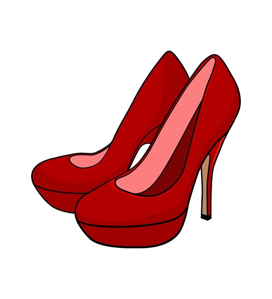 High Heel Shoes 2251486 Vector Art at Vecteezy