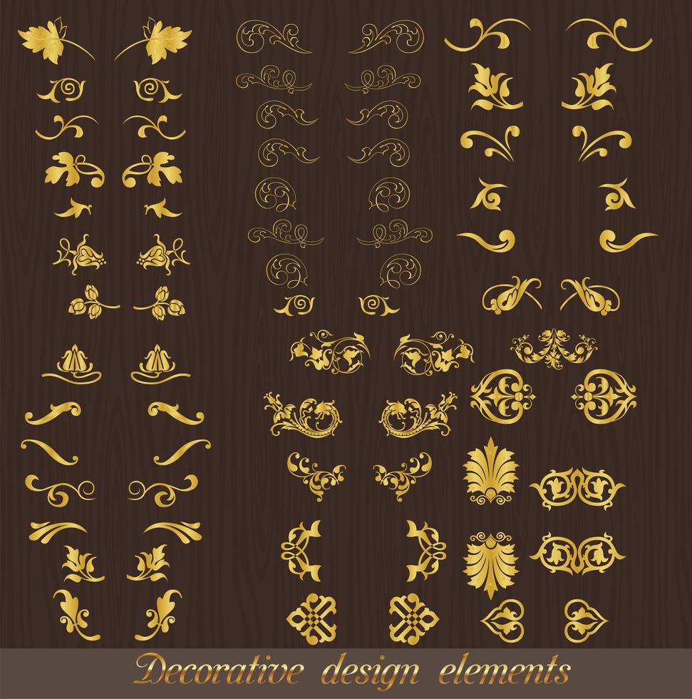 Vector Acanthus and Decor Elements