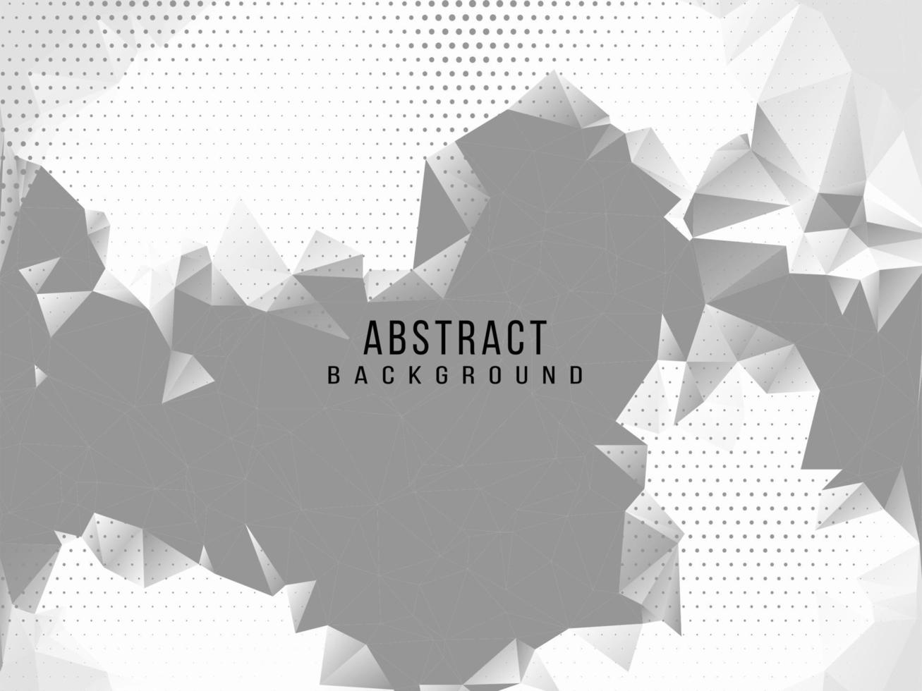 Abstract grey and white geometric stylish modern background design vector