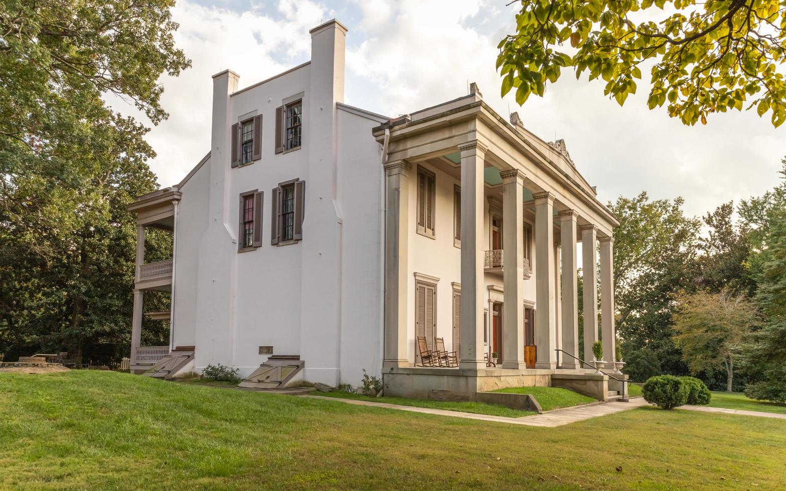 La mansión Belle Meade en Nashville, Tennessee, EE. foto