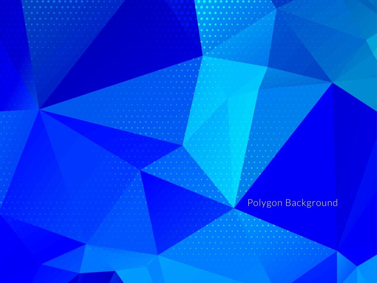 Abstract colorful triangular geometric crystal background vector