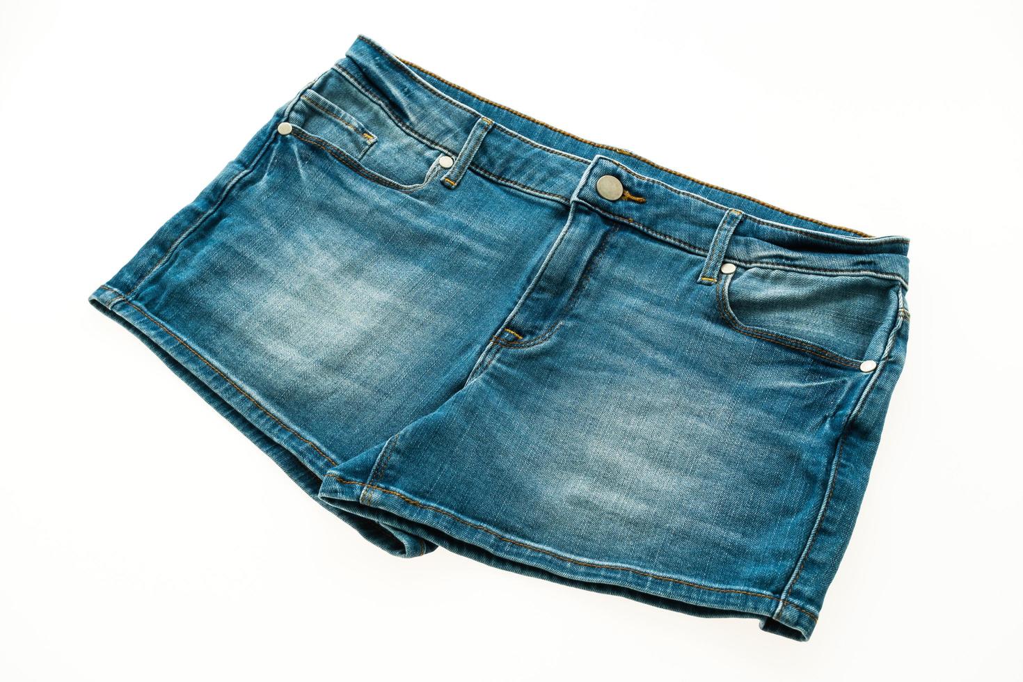 Fashion short jean pants for women photo
